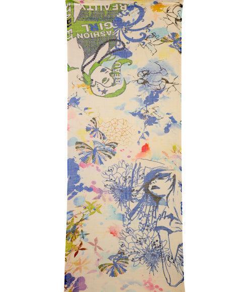 Fashion Girl- Get Ready And Step Out Scarf - The Amritsar Store