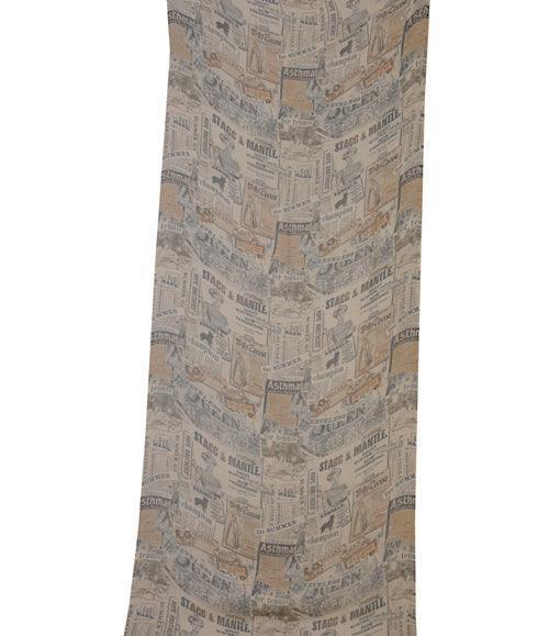 Keep Reading Me-Newspaper Print Scarf - The Amritsar Store