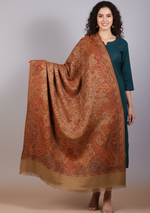 The Amritsar Store Evergreen Elegance Kashmiri Kani Jamawar Shawl for Women – Traditional Woven Design in Rich Patterns
