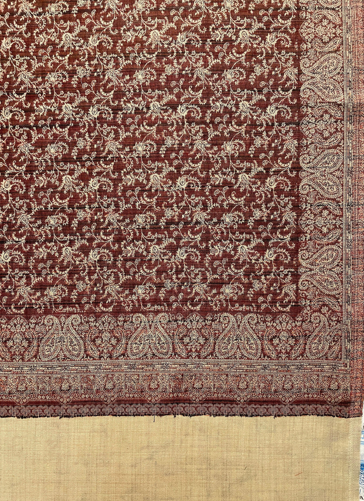 Shawl For Women Reversible Self Weave Shawl, Premium Soft | The Amritsar Store - The Amritsar Store