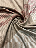 The Amritsar Store Classic Taupe & Ivory Check Wool Scarf – Soft Warm Winter Scarf for Women”