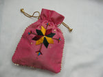 The Amritsar Store Phulkari Embroidered Potli Bag – Handmade Traditional - The Amritsar Store