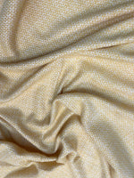 Golden Yellow Textured Scarf for Men & Women – Soft Lightweight Wrap | The Amritsar Store - The Amritsar Store