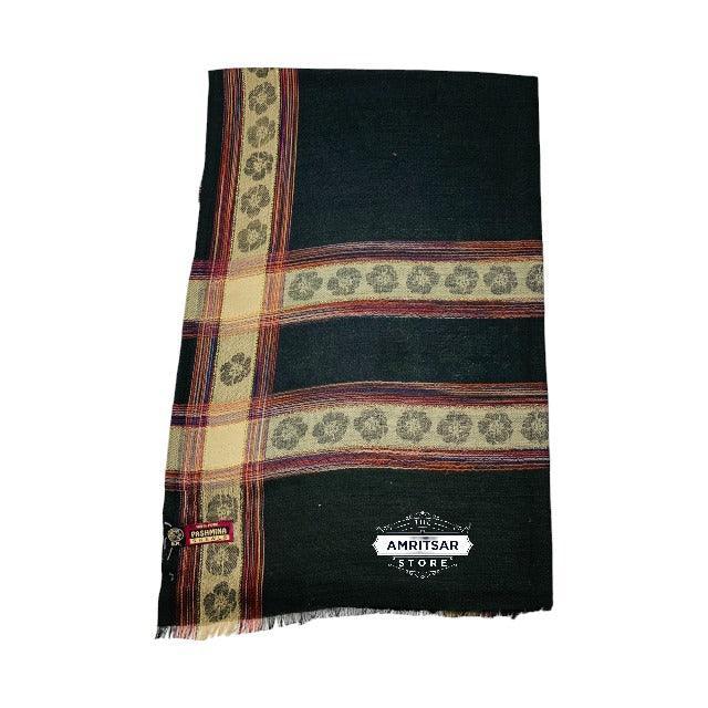 Shawl For Women Kashmiri Zari Shawl with Four Side Border | The Amritsar Store - The Amritsar Store