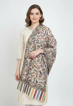 The Amritsar Store Womens Elegant Multicolor Floral Paisley Shawl - The Amritsar Store