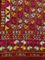 Phulkari Bagh Dupatta – Hand Embroidered Punjabi Dupatta | The Amritsar Store - The Amritsar Store