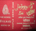 Pashmina Meditation Prayer Shawl For Men, Woolen Cashmere Handmade Handwoven Cream Unisex Wrap Shawl For Men Pashmina 0001 by Dhariwal. Unisex - The Amritsar Store