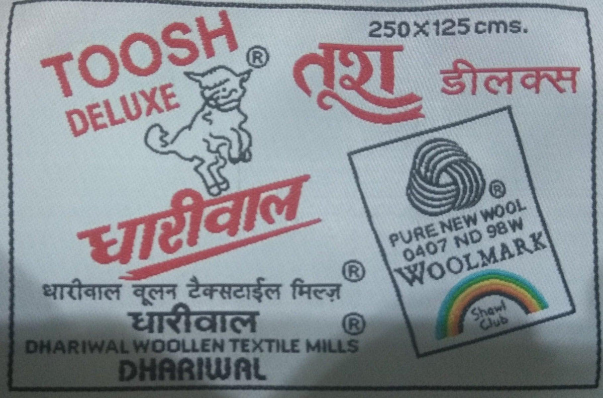 Pashmina Shawl, Shawl For Men, Oversized Scarf, Large Blanket, Meditation Shawl, Pure Wool Certified Shawl Deluxe by Dhariwal. Unisex - The Amritsar Store