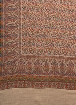 "The Amritsar Store Fine Wool Jaal Weave Shawl – Intricate Paisley Design