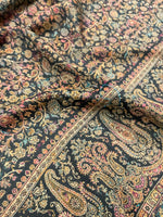 The Amritsar Store Jaal Weave Shawl with intricate paisley motifs in traditional Kashmiri design