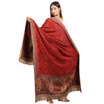 Women's Shawl, Kani Jamawar Shawl, Kashmiri Shawl, Wool Rich Shawl, Soft & Warm Shawl, Shawl For Women - The Amritsar Store