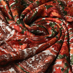 Collectors Edition Cream Jamawar Kashmiri Pure Wool Embroidery Multicolor Thread Work Shawl - The Amritsar Store