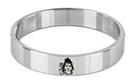 Lord Shiva & Vedic Mantra 12 mm Thick Photo on Steel Heavy Kada by The Amritsar Store - The Amritsar Store