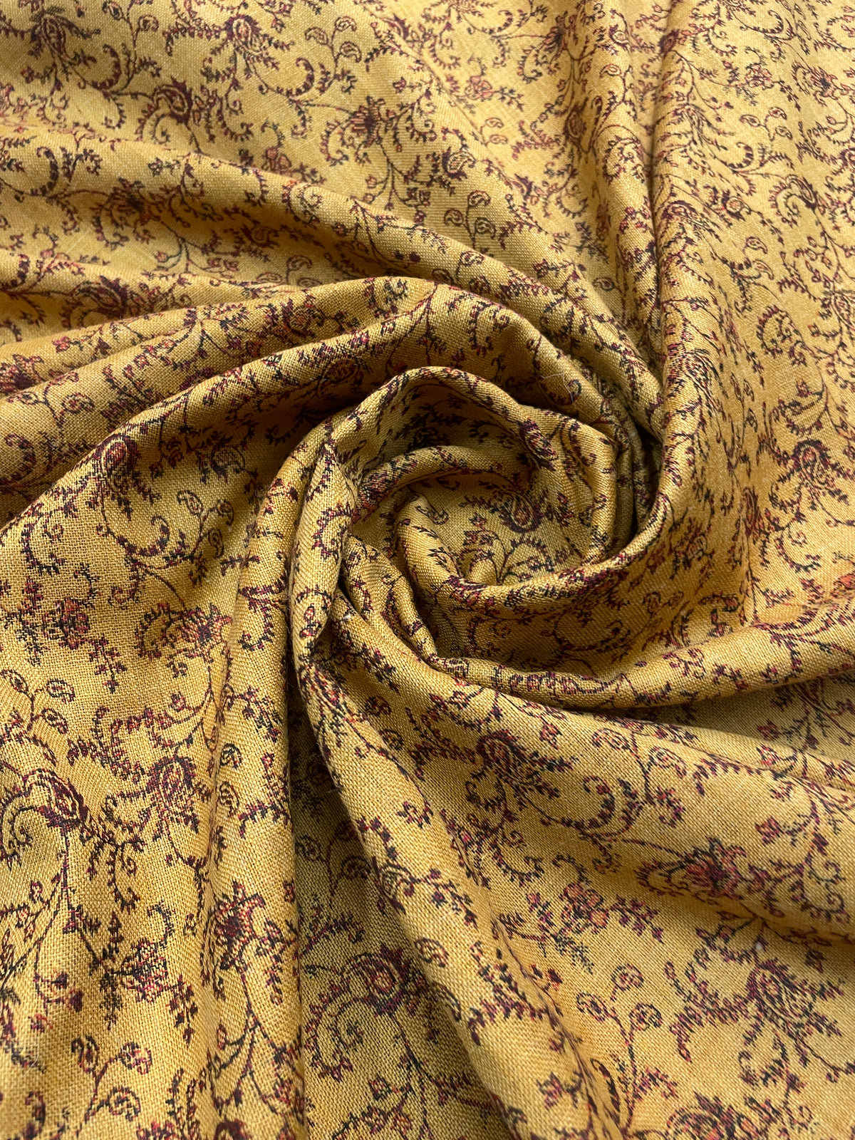The Amritsar Store Kashmiri Jaal Shawl with Intricate Floral Weave – Reversible Wool Shawl for Elegant Winter Wear