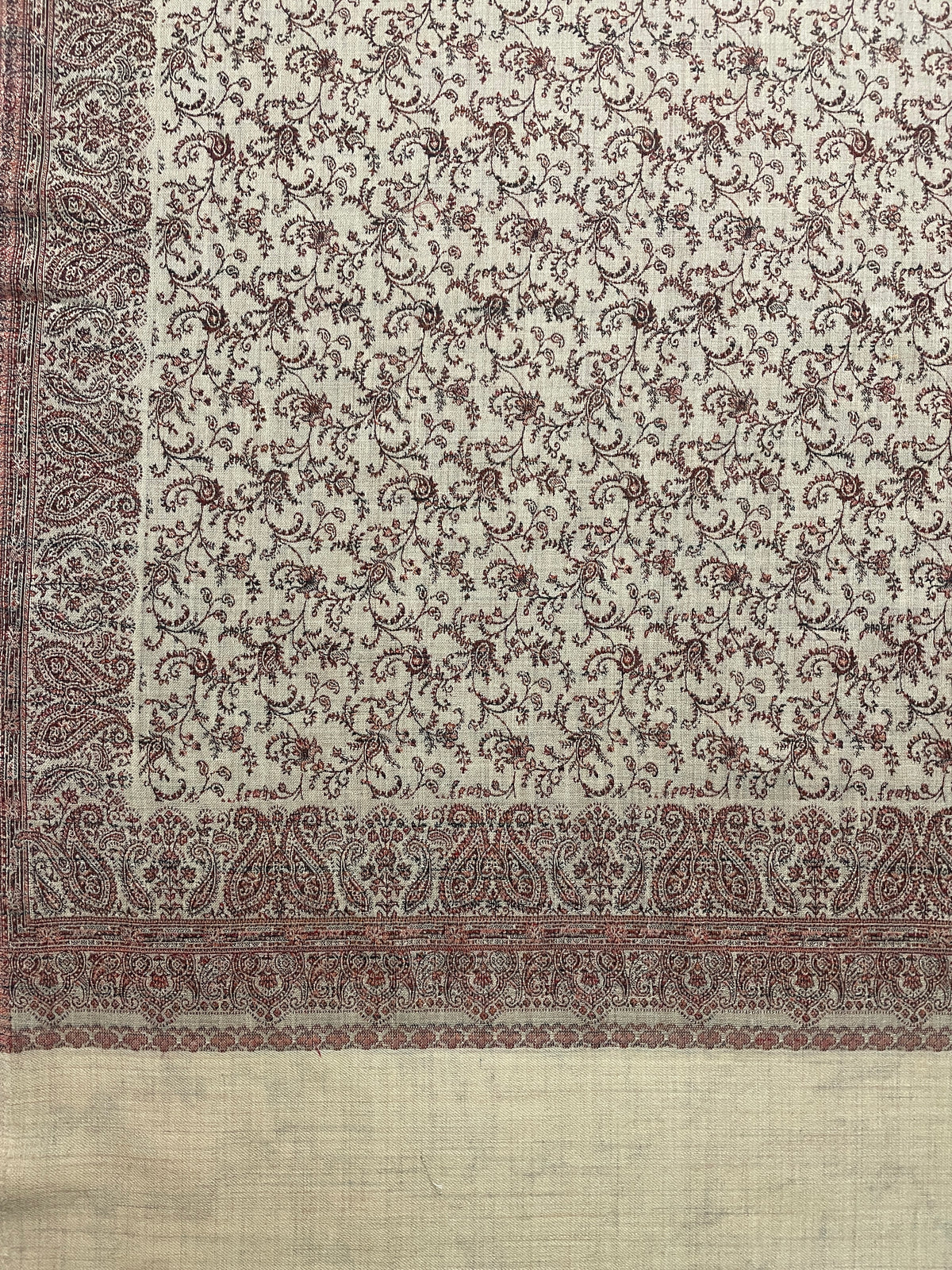 The Amritsar Store Reversible Self-Weave Shawl – Premium Soft Wool Wrap for Elegant Winter Style