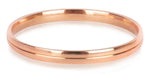 Men’s 6mm copper kada with 1-line designer pattern, sleek traditional Sikh style bangle by The Amritsar Store