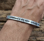 Mens Kada Stainless Steel Customized Full Sanskrit Vedic Puran Mantra by The Amritsar Store - The Amritsar Store