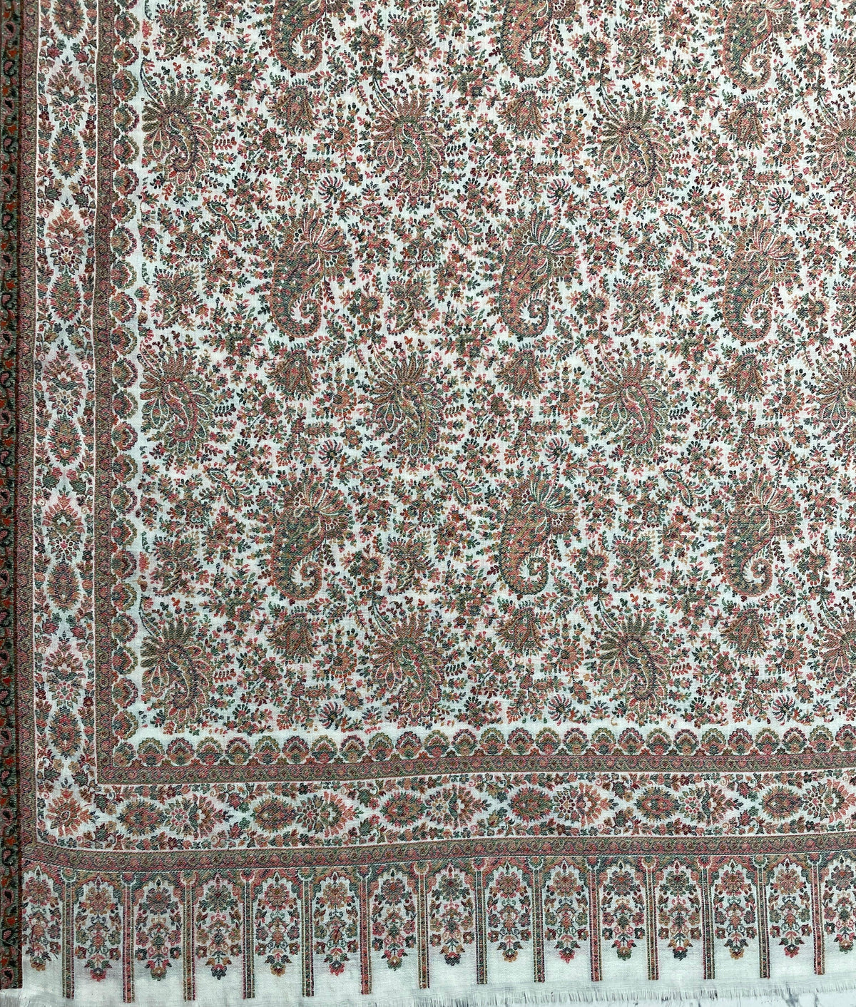 The Amritsar Store Mens Fine Wool Kani Shawl – Paisley Pattern , Shawl For Men - The Amritsar Store