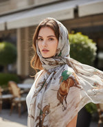 The Amritsar Store ,Wild Horses Scarf - The Amritsar Store