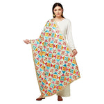Multicolor Mirror Work & Gotta Patti Phulkari Dupatta By The Amritsar Store - The Amritsar Store