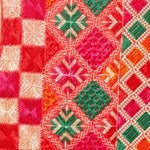 Zig Zag Multicolored Gotta Patti Phulkari Dupatta By The Amritsar Store - The Amritsar Store