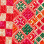Zig Zag Multicolored Gotta Patti Phulkari Dupatta By The Amritsar Store - The Amritsar Store