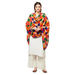 Ghungru Multicolor Mirror Work Phulkari Dupatta By The Amritsar Store - The Amritsar Store