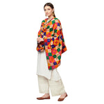 Ghungru Multicolor Mirror Work Phulkari Dupatta By The Amritsar Store - The Amritsar Store