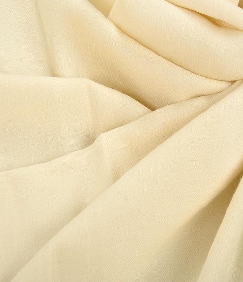 Pashmina Meditation Prayer Shawl For Men, Woolen Cashmere Handmade Handwoven Cream Unisex Wrap Shawl For Men Pashmina 0001 by Dhariwal. Unisex - The Amritsar Store