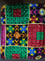 Multicolor Hand Embroidery Phulkari Dupatta with Mirror Work and Gotta Patti by The Amritsar Store - The Amritsar Store