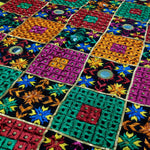 Multicolor Hand Embroidery Phulkari Dupatta with Mirror Work and Gotta Patti by The Amritsar Store - The Amritsar Store
