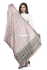 Pink Hand Embroidered Phulkari Dupatta – Traditional Punjabi Elegance Phulkari
