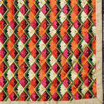 Multicolored Thread Embroidery Phulkari Full Jaal Dupatta By The Amritsar Store - The Amritsar Store