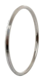 Punjabi stainless steel kada for women and kids with smooth edges and 2mm thickness by The Amritsar Store