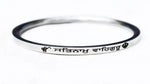 Punjabi men’s Kada with “Satnam Waheguru” laser marking, 0.2 inch thick stainless steel Sikh bangle by The Amritsar Store