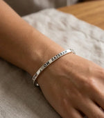 Punjabi Mens Kada Stainless Steel Laser Marked With "Om Sai Ram" by The Amritsar Store - The Amritsar Store