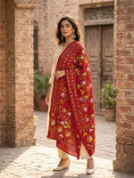 Phulkari Bagh Dupatta – Hand Embroidered Traditional Punjabi Bagh | The Amritsar Store - The Amritsar Store