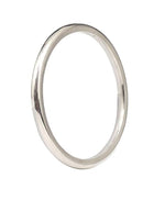 The Amritsar Store round metallic stainless steel kada for women, 3 mm thickness, smooth finish with no edges, classic Punjabi style bracelet
