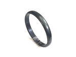 Sarbloh pure iron Sikh casted black Punjabi Kada for men by The Amritsar Store, traditional handcrafted Khalsa iron bangle with matte black finish