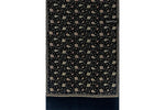The Amritsar Store Womens Black Hand Embroidered Stole – Elegant Wool Wrap for Women - The Amritsar Store