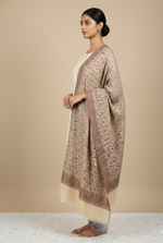 The Amritsar Store Reversible Self-Weave Shawl – Premium Soft Wool Wrap for Elegant Winter Style