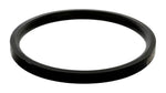 Black stainless steel plain kada bracelet with 0.2 inch thickness and smooth polished finish by The Amritsar Store