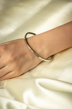 Stainless Steel Customized Personalized Ladies Kada (0.1 inch) – slim engraved steel bangle for women by The Amritsar Store