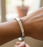 The Amritsar Store Stainless Steel Flat Kada for Men (Plain) 8 mm Thickness - The Amritsar Store