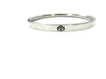 Stainless Steel 12mm Heavy Kada for Men featuring Lord Buddha image and Om Mani Padmehum mantra engraving by The Amritsar Store