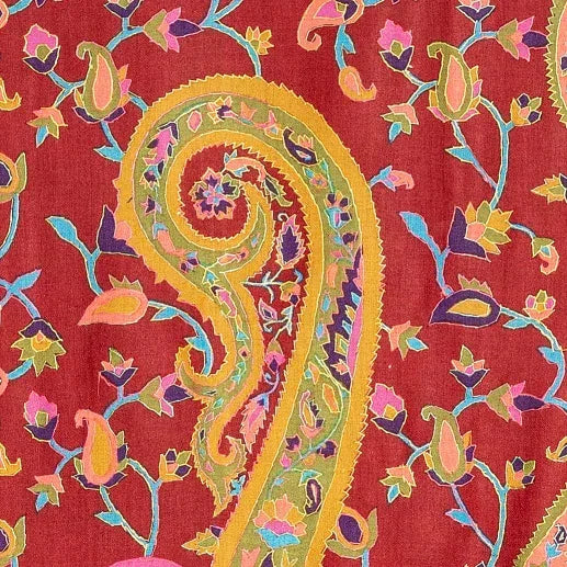 Women's Shawl, Heritage Collection Kashmiri Kalamkari Shawl, Rich Look Self Weave Kani Shawl, Faux Wool Shawl, Pashmina Shawl Bridal Gift, Shawl For Women - The Amritsar Store