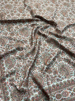 The Amritsar Store Mens Fine Wool Kani Shawl – Paisley Pattern , Shawl For Men - The Amritsar Store