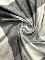Black White Checked Wool Scarf – Soft Winter Scarf for Men & Women | The Amritsar Store - The Amritsar Store