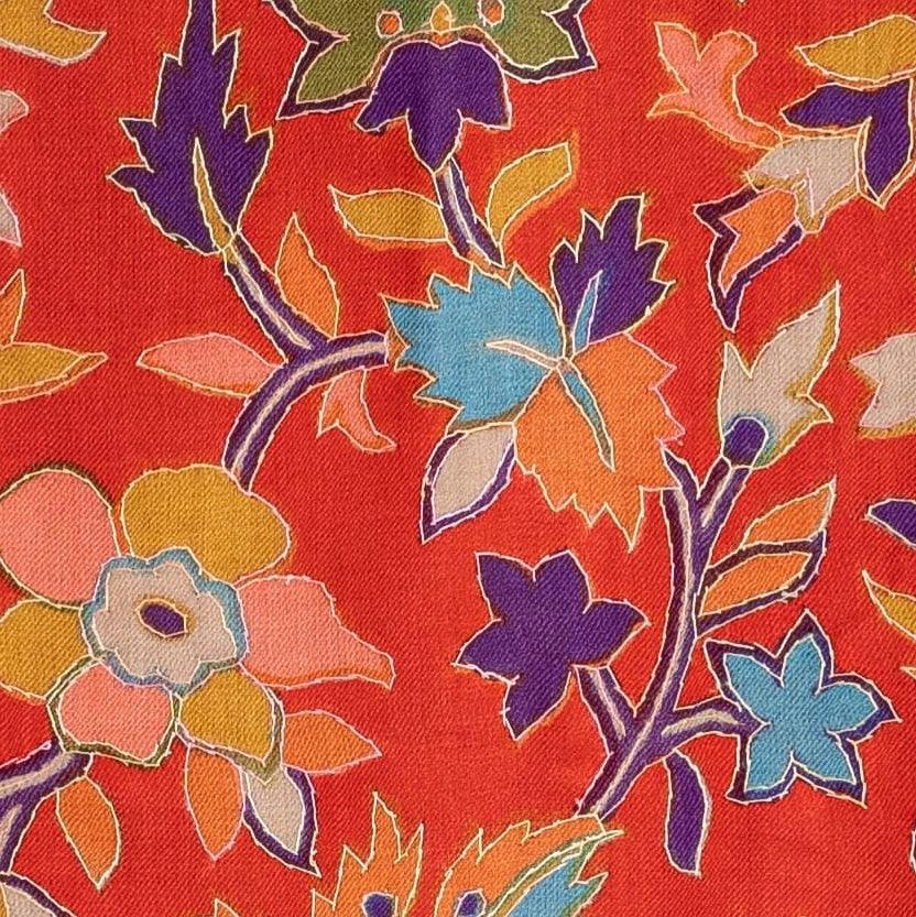 Women's Kalamkari Shawl – Handcrafted Traditional Art | The Amritsar Store - The Amritsar Store