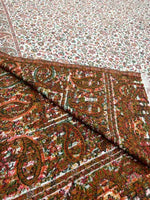The Amritsar Store Men’s Cream Kani Jaal Shawl – Multicolor Paisley & Floral Weave - The Amritsar Store